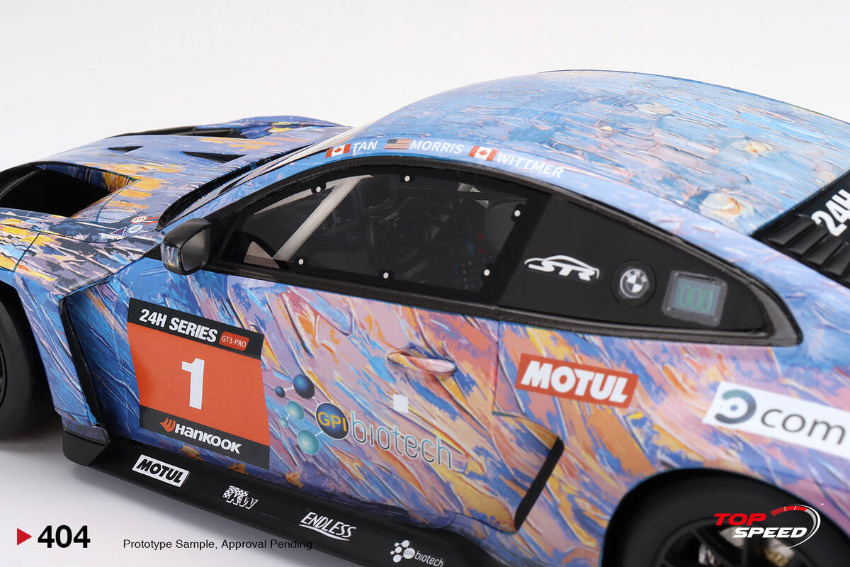 TopSpeed 1/18 BMW M4 GT3 ST Racing 2022 12H Mugello Winner TS0404
