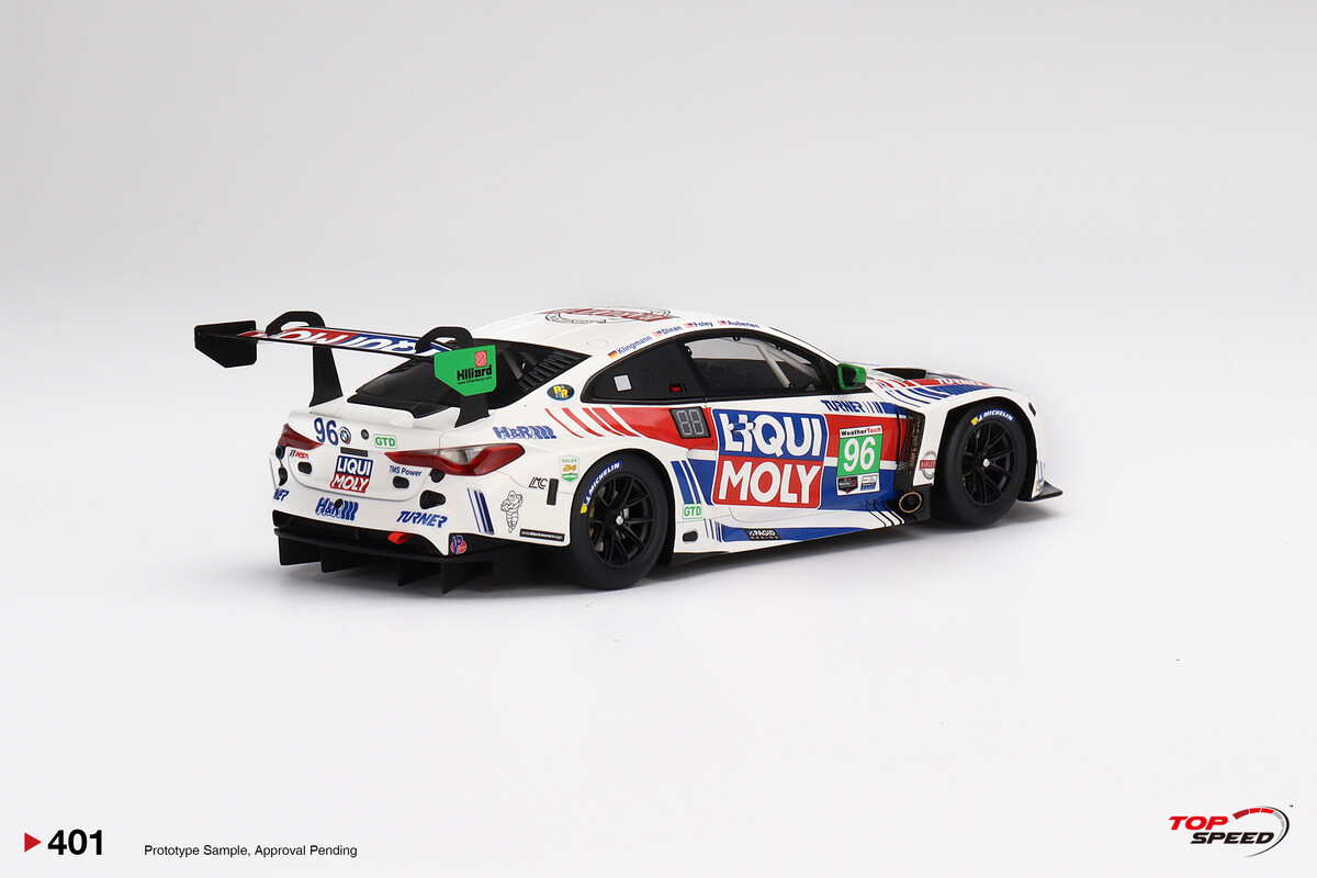 TopSpeed 1/18 BMW M4 GT3 #96 Turner Motorsports 2022 IMSA Daytona 24Hrs TS0401 - Thumbnail