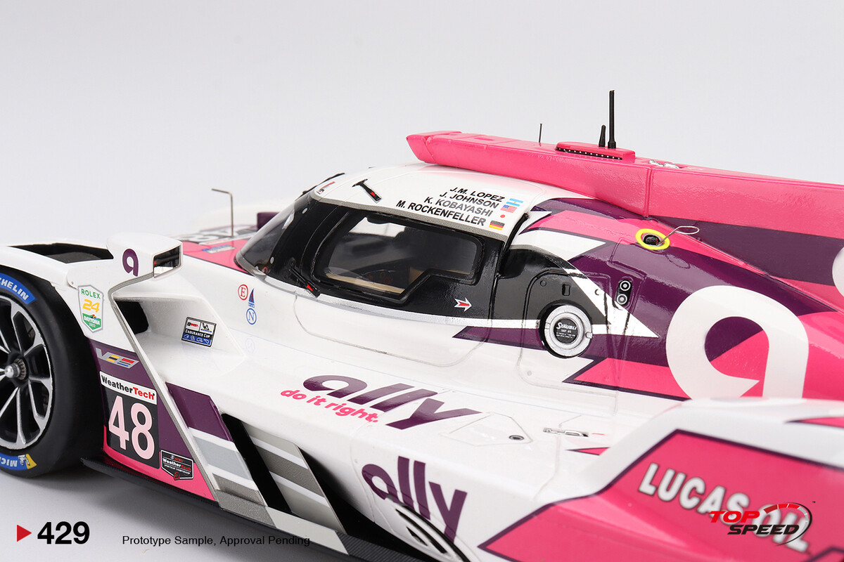 TopSpeed 1/18 Cadillac DPi-V.R #48 ALLY Cadillac Racing Racing 2022IMSA Daytona 24 Hrs TS0429 - Thumbnail