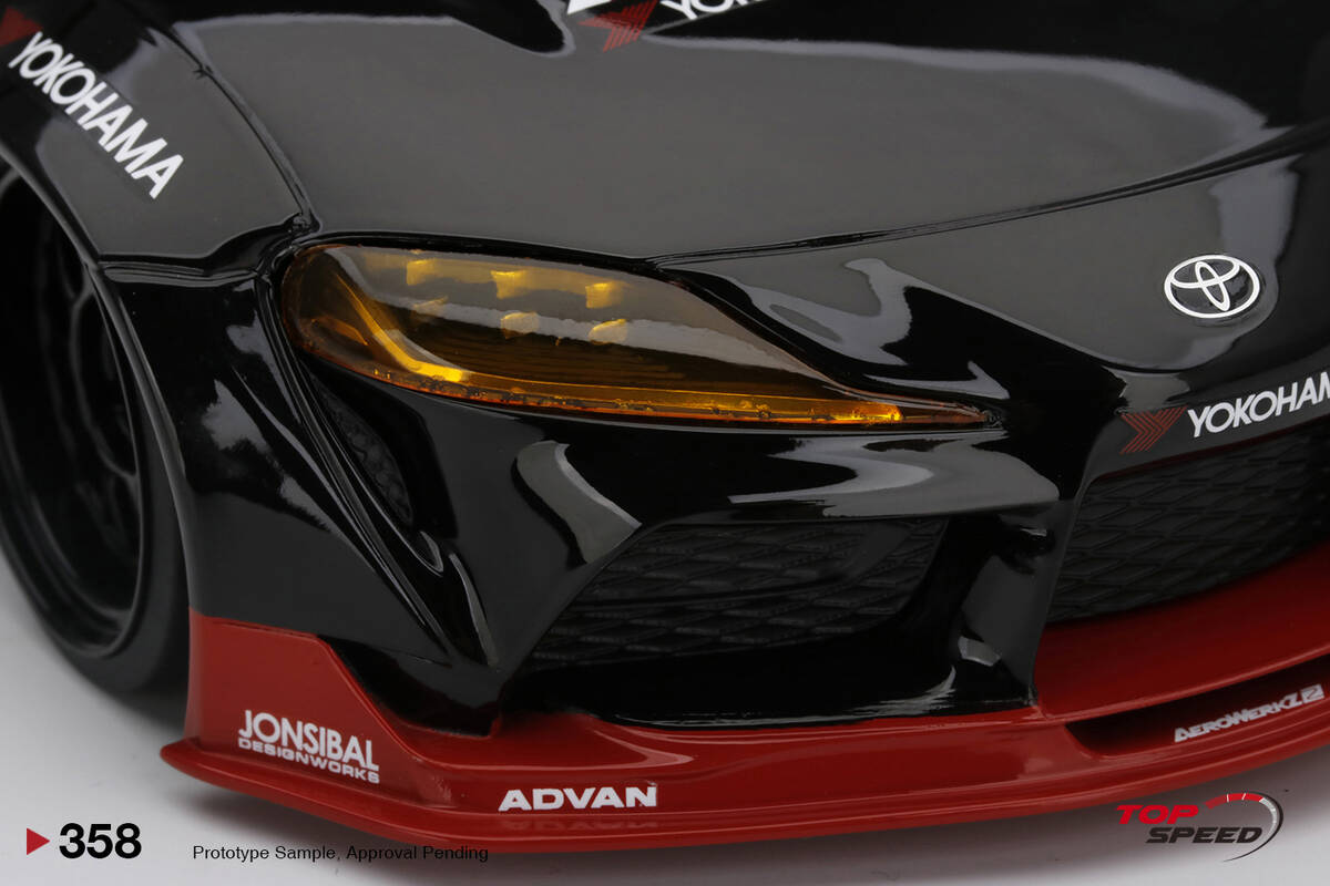 TopSpeed 1/18 Pandem Toyota GR Supra V1.0 Advan SEMA 2019 TS0358
