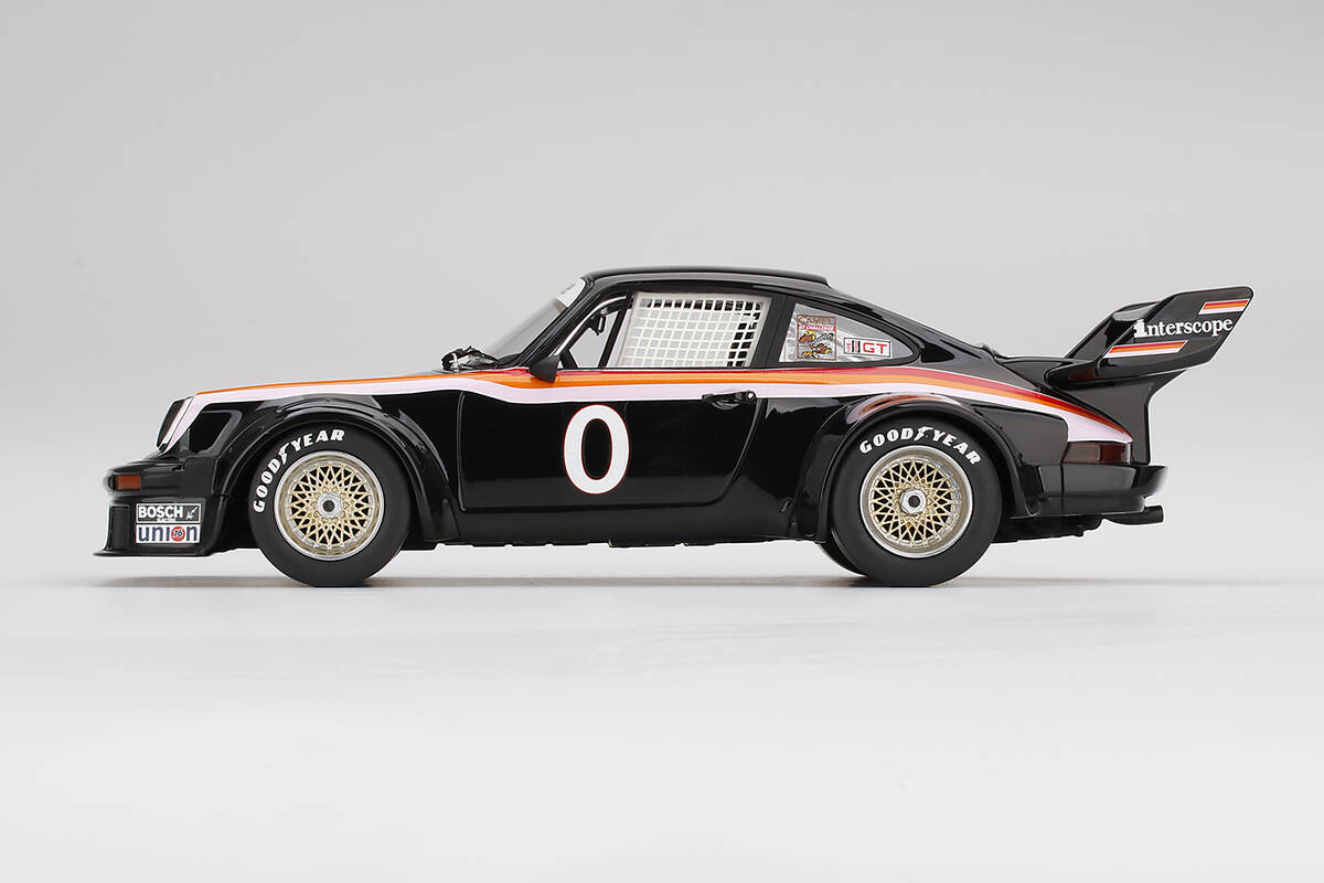 TopSpeed 1/18 Porsche 934/5 #0 1977 IMSA Laguna Seca 100Mi WinnerInterscope Racing TS0301