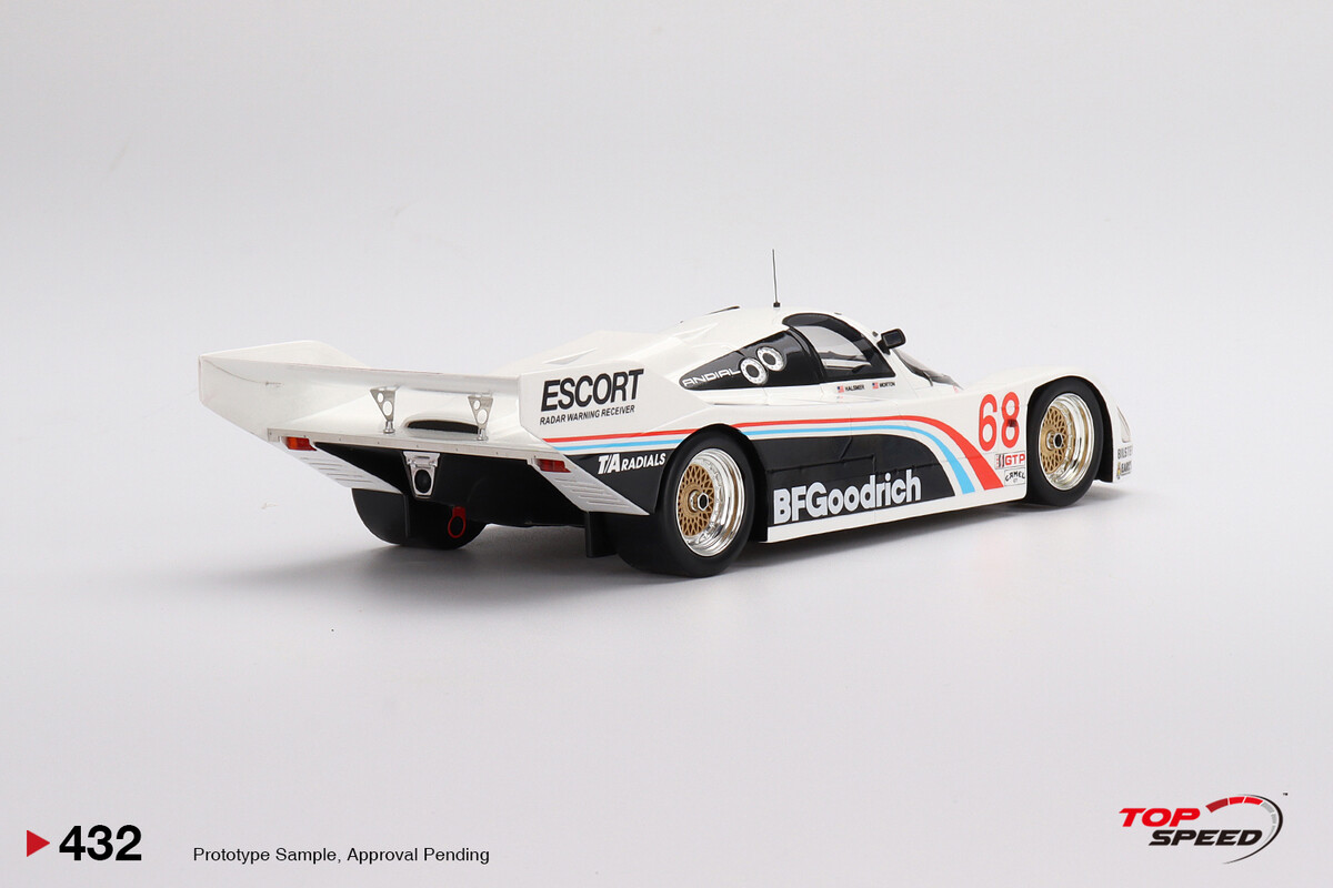 TopSpeed 1/18 Porsche 962 #68 BFGoodrich 1986 IMSA Road America 500Miles TS0432 - Thumbnail