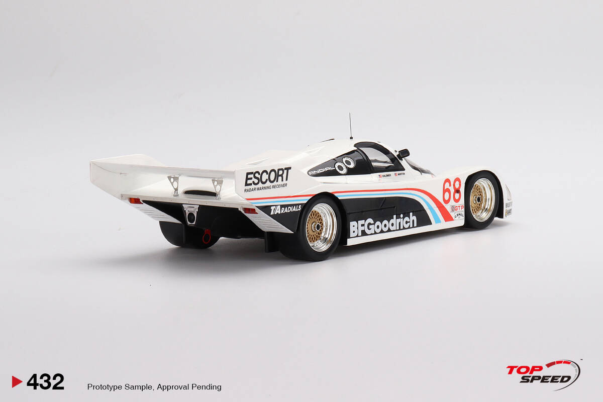 TopSpeed 1/18 Porsche 962 #68 BFGoodrich 1986 IMSA Road America 500Miles TS0432