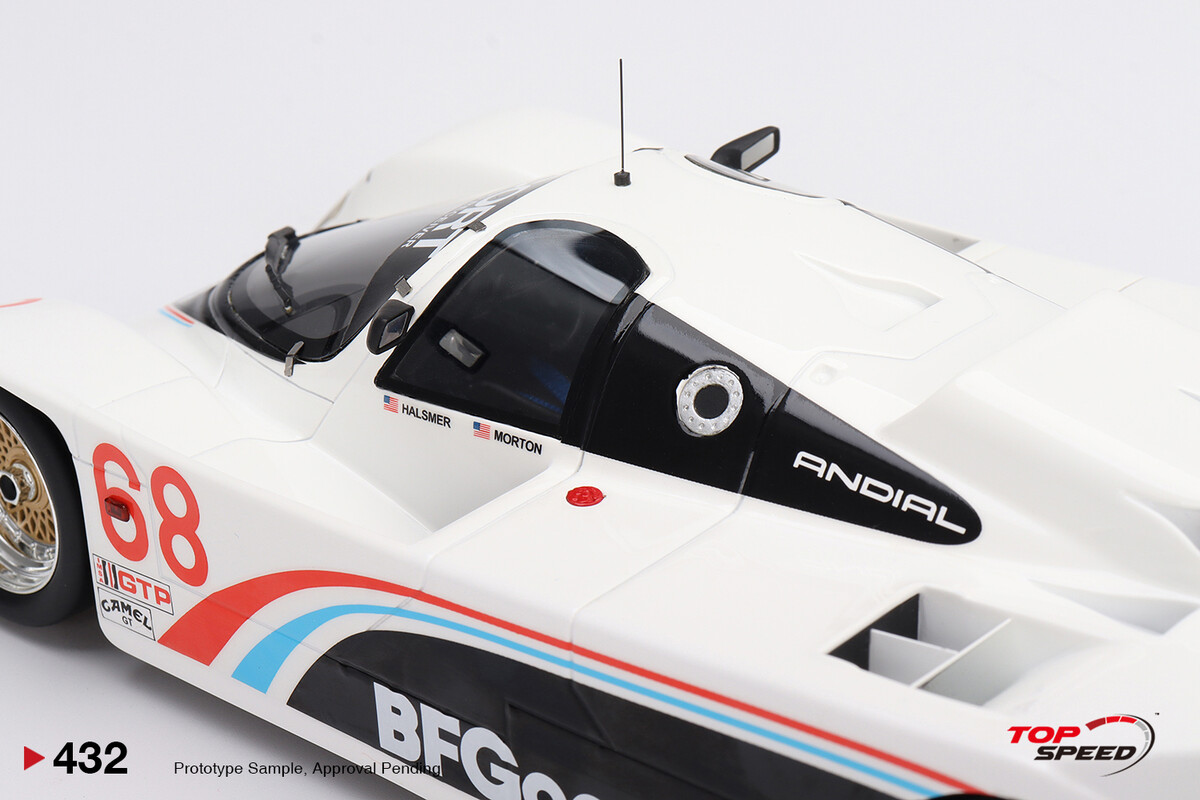 TopSpeed 1/18 Porsche 962 #68 BFGoodrich 1986 IMSA Road America 500Miles TS0432 - Thumbnail