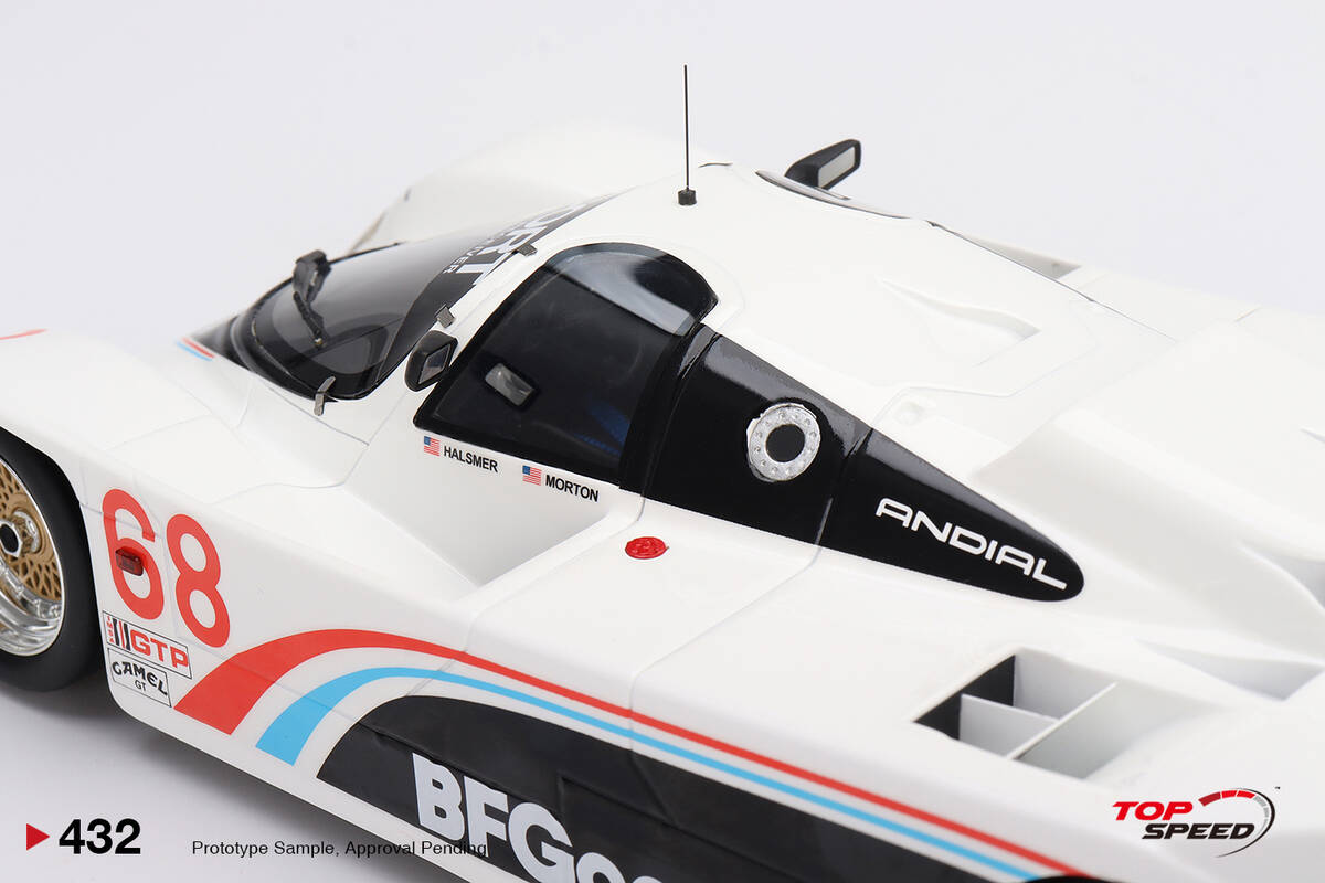 TopSpeed 1/18 Porsche 962 #68 BFGoodrich 1986 IMSA Road America 500Miles TS0432