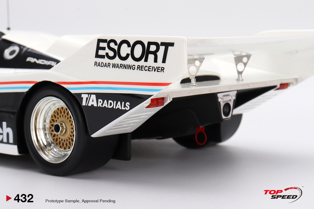 TopSpeed 1/18 Porsche 962 #68 BFGoodrich 1986 IMSA Road America 500Miles TS0432 - Thumbnail