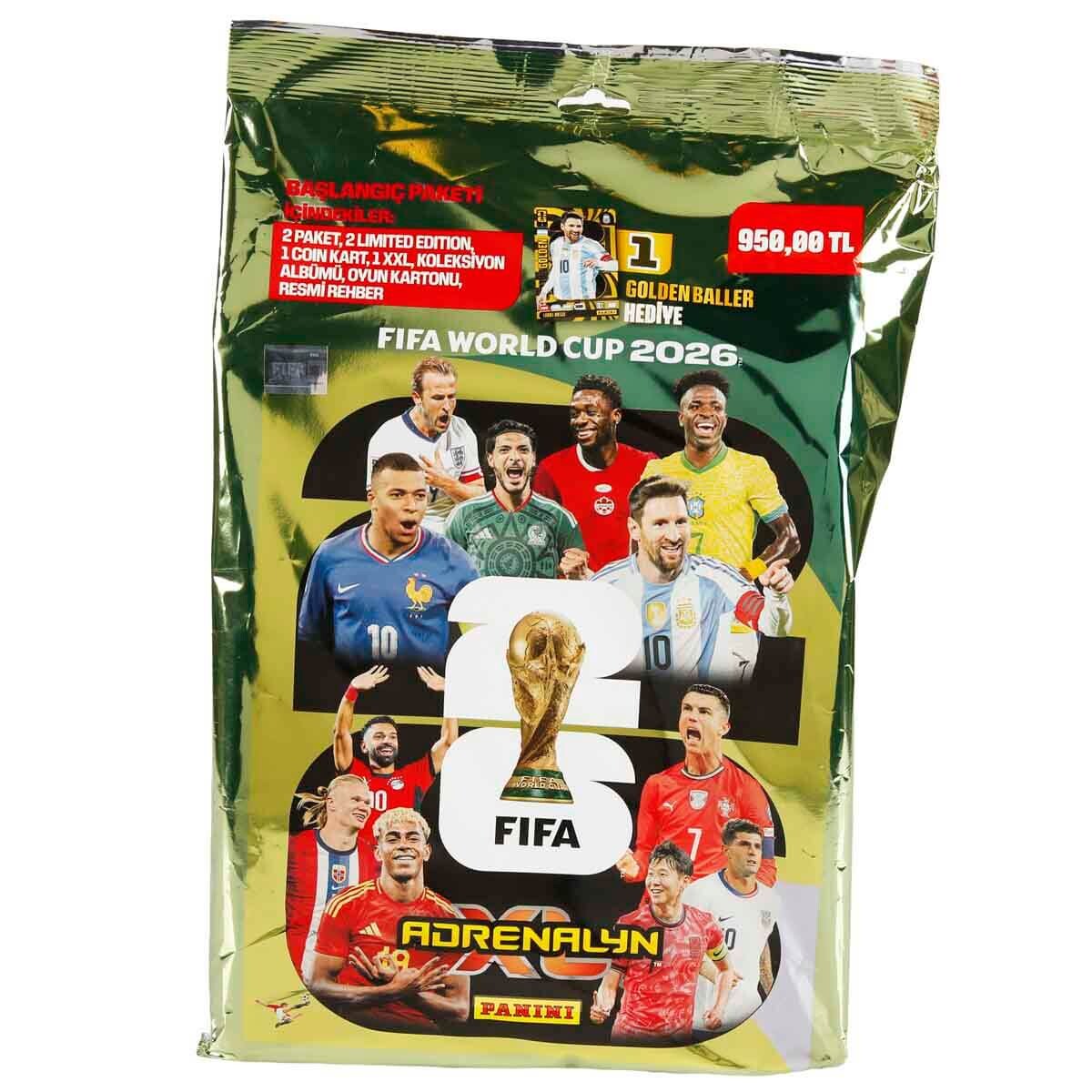 Panini FIFA World Cup 2026 Adrenalyn XL Mega Başlangıç - Thumbnail