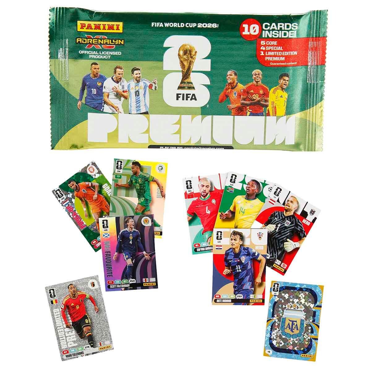 Panini FIFA World Cup 2026 Adrenalyn XL Premium Trading Card Paket - Thumbnail