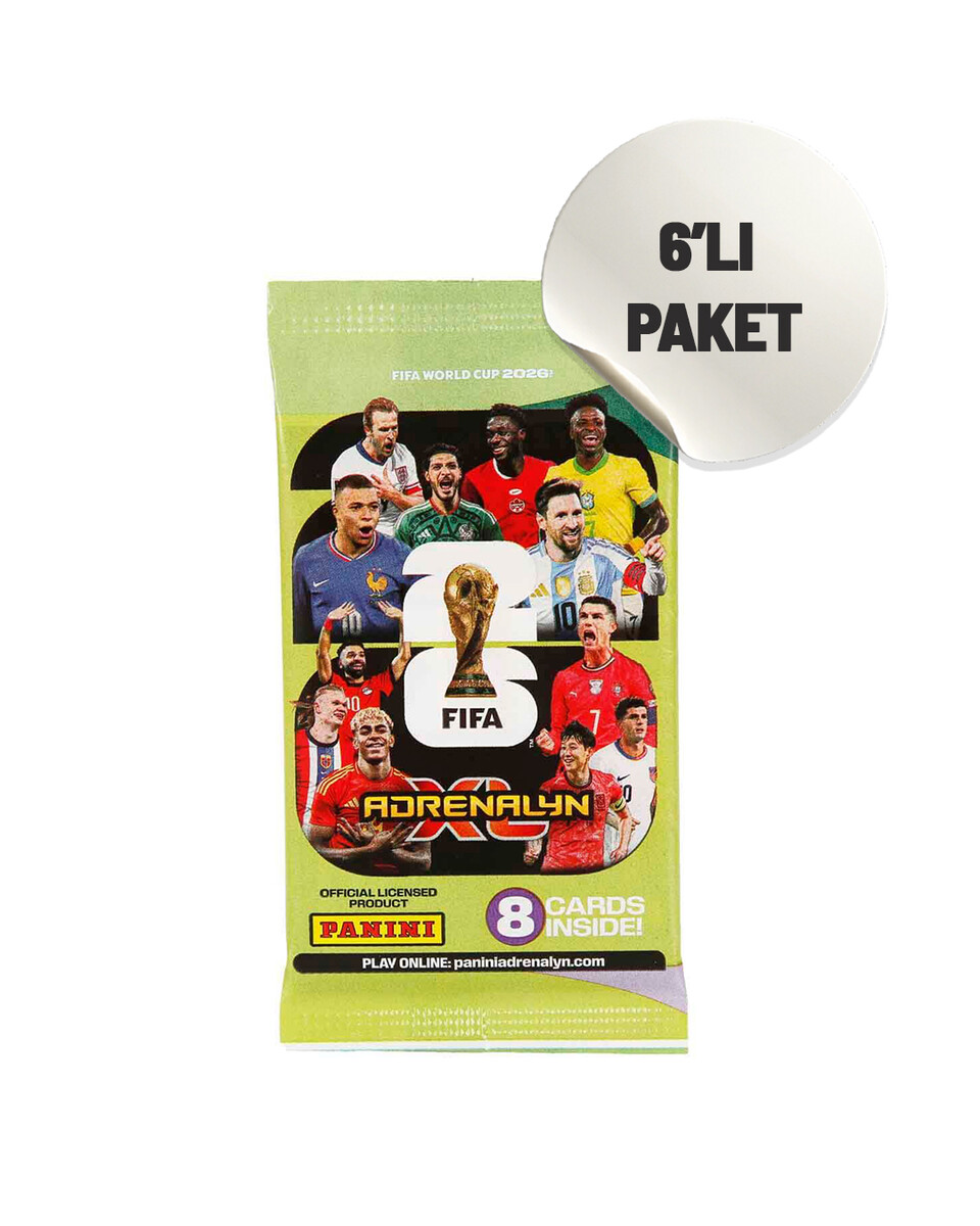 Panini - Panini FIFA World Cup 2026 Adrenalyn XL Trading Card 6'LI Paket