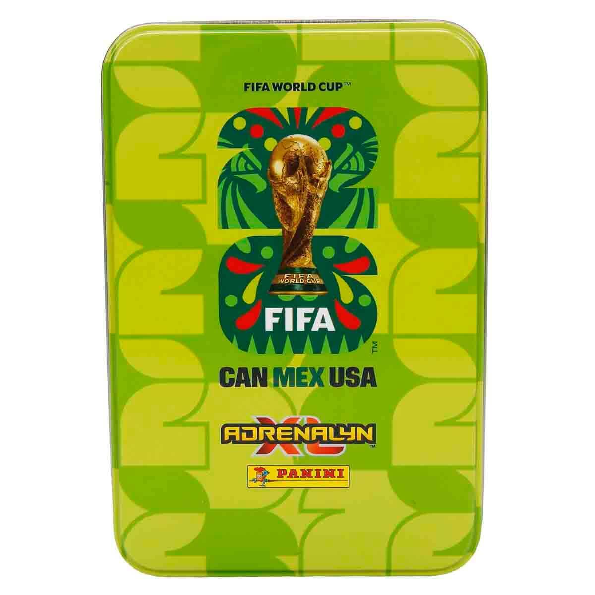 Panini FIFA World Cup 2026 Adrenalyn XL Trading Card Metal Kutu - Yeşil Kutu