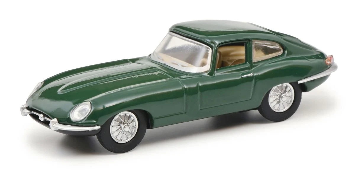 Schuco - SCHUCO Jaguar E-type Yeşil 1:64