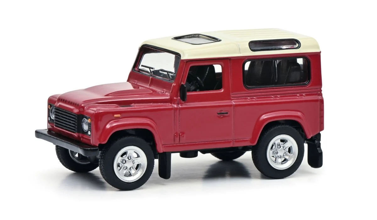 SCHUCO Land Rover 1:64 Red