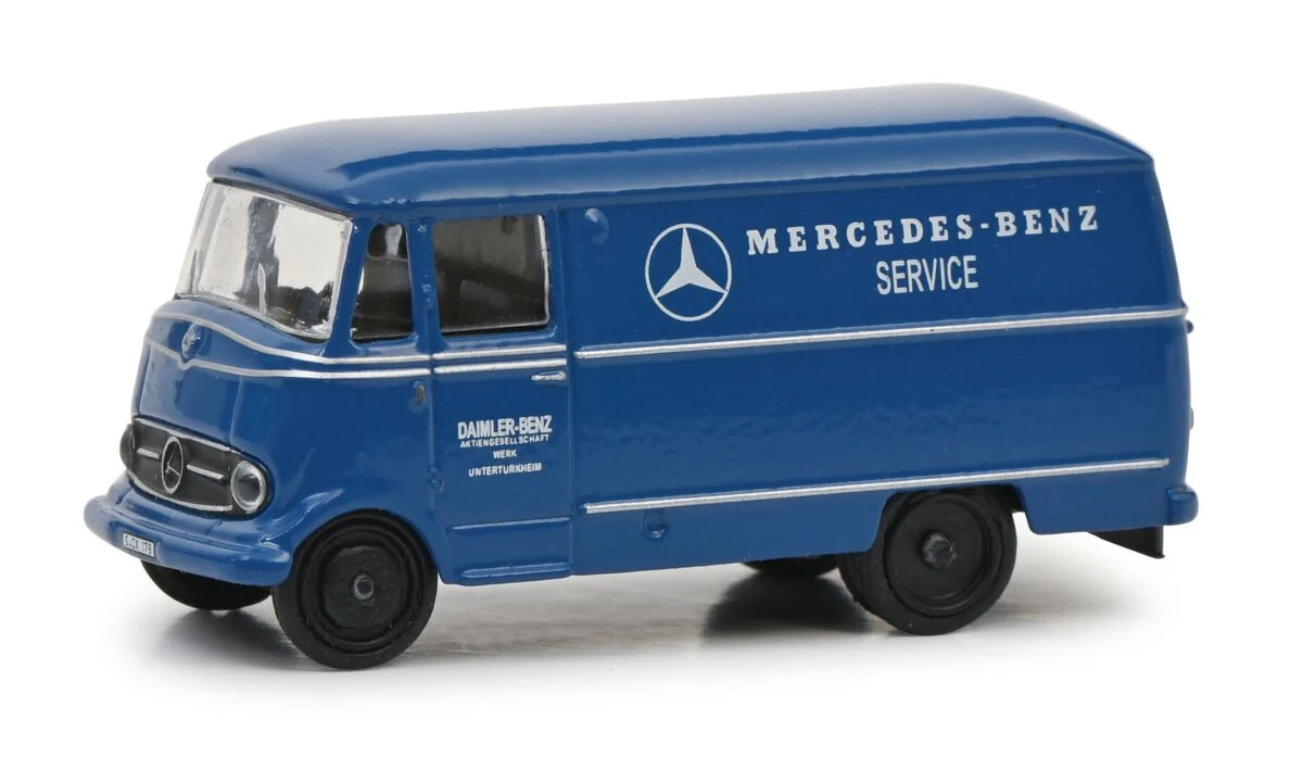 SCHUCO MB L319 Mavi 1:87