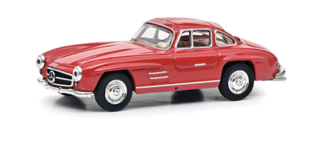 Schuco - SCHUCO Pap.Ed.MB 300 SL 1:64 Red Schuco - SCHUCO Pap.Ed.MB 300 SL 1:64 Red