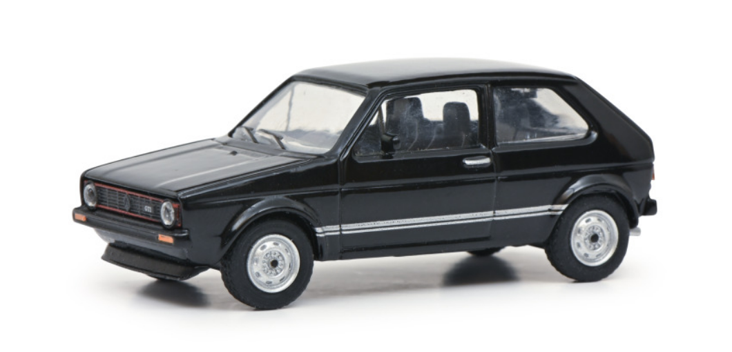 Schuco - SCHUCO VW Golf GTI black 1:64