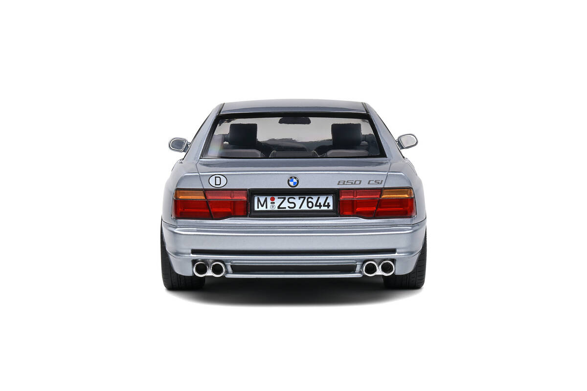 Solido 1/18 Bmw 850 (E31) CSI Arktissilber Met 1992 S1807004