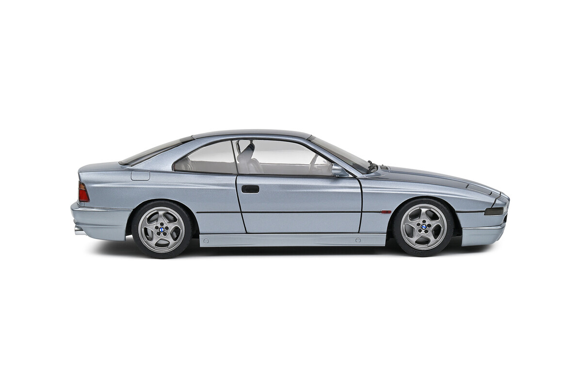 Solido 1/18 Bmw 850 (E31) CSI Arktissilber Met 1992 S1807004 - Thumbnail