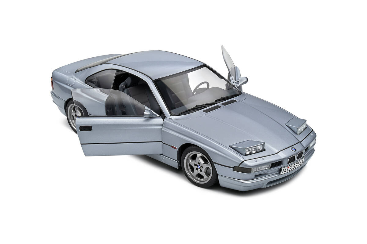 Solido 1/18 Bmw 850 (E31) CSI Arktissilber Met 1992 S1807004