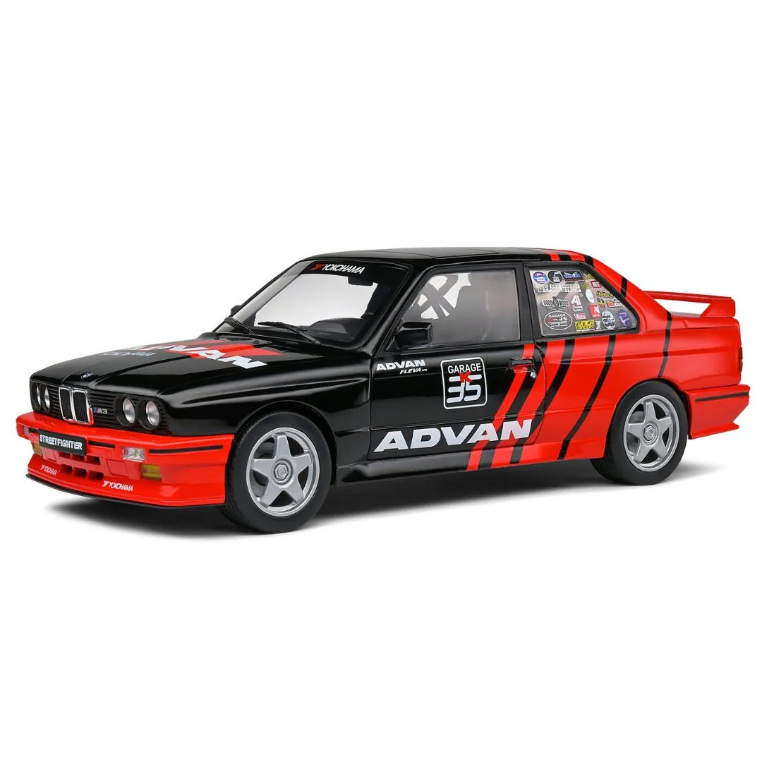 Solido 1/18 BMW E30 M3 Advan Drift Team Black 1990 S1801521