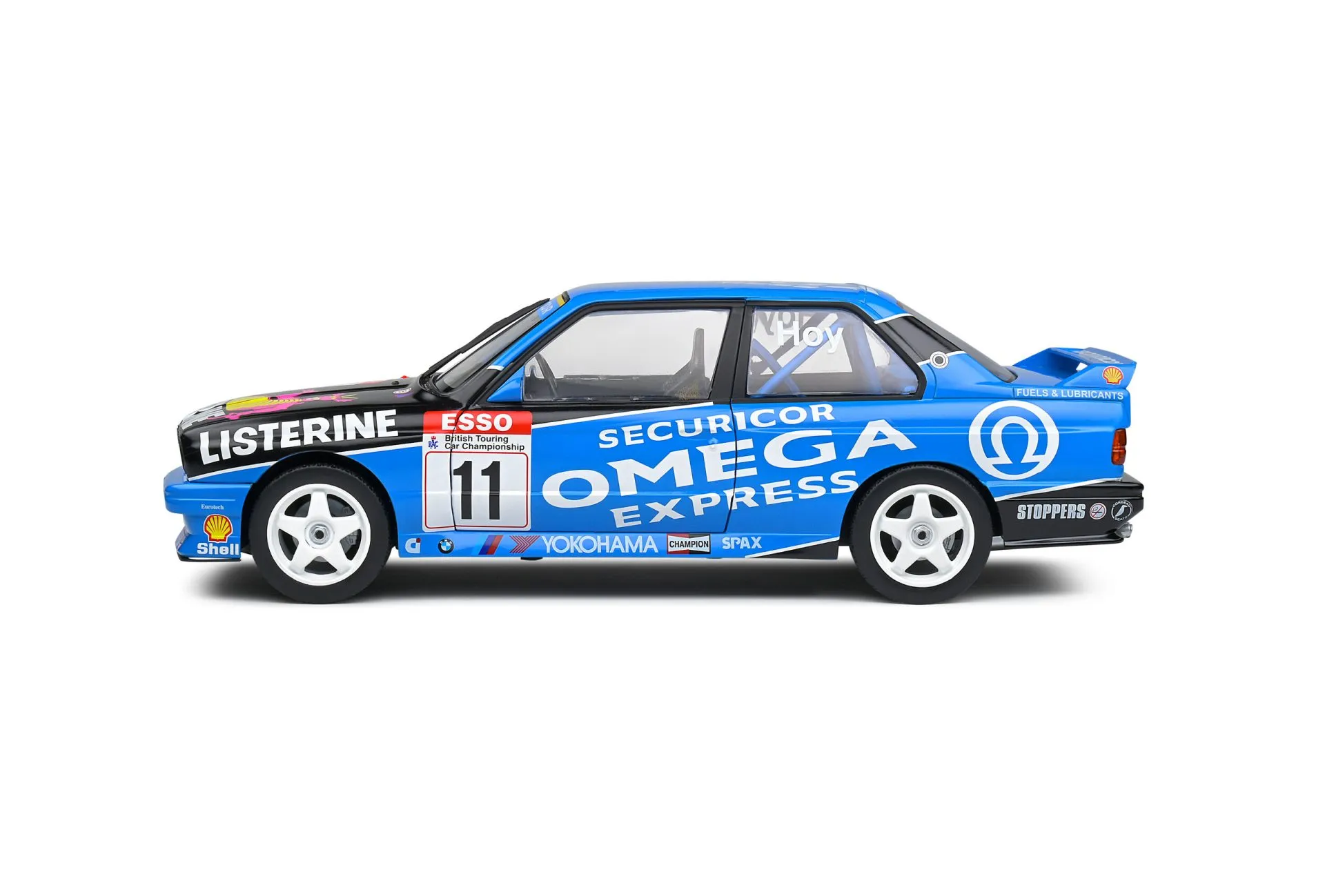 Solido 1/18 Bmw E30 M3 Blue #1 W.hoy Btcc 1991 S1801522 - Thumbnail