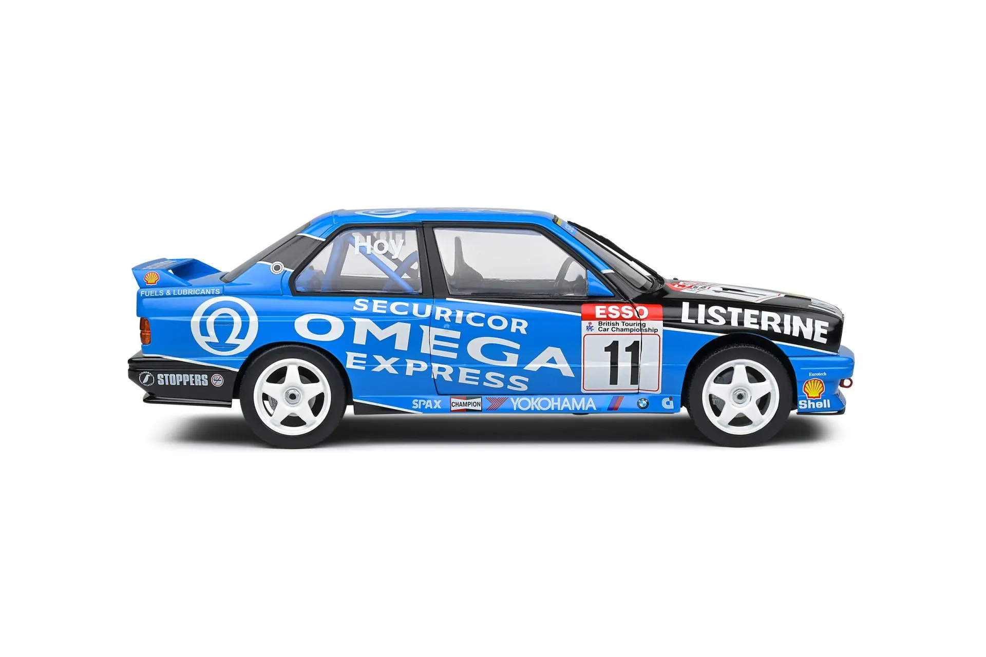 Solido 1/18 Bmw E30 M3 Blue #1 W.hoy Btcc 1991 S1801522 - Thumbnail