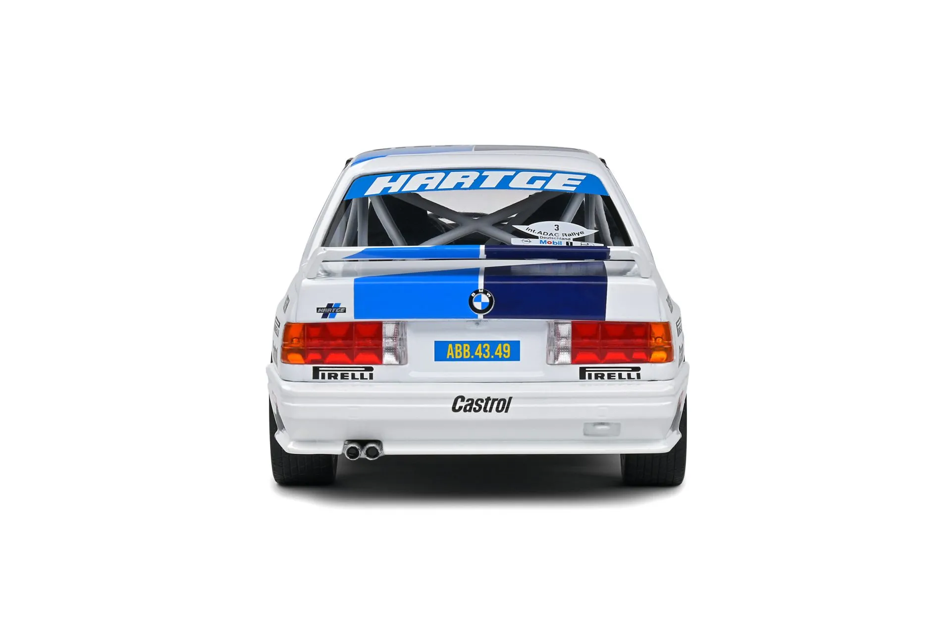 Solido 1/18 Bmw E30 M3 GR. A White #3 I.Carlsson/ P.Carlsson Adac Rally Deut S1801514
