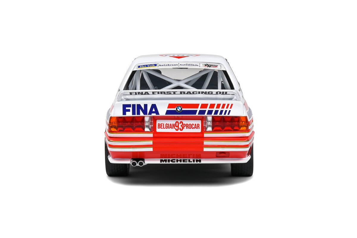Solido 1/18 Bmw E30 M3 White #14 Duez Belgium Procar 1993 S1801523