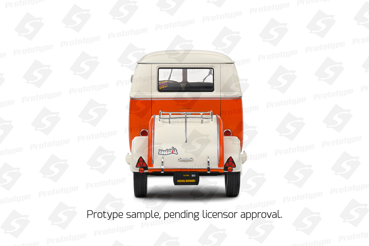 Solido 1/18 Cool Combi Orange & White 1950 S1810902 - Thumbnail