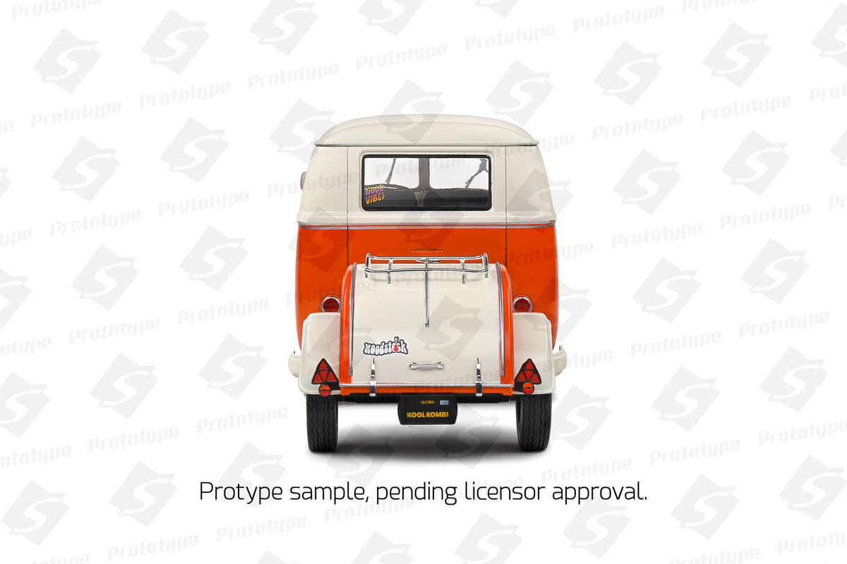 Solido 1/18 Cool Combi Orange & White 1950 S1810902