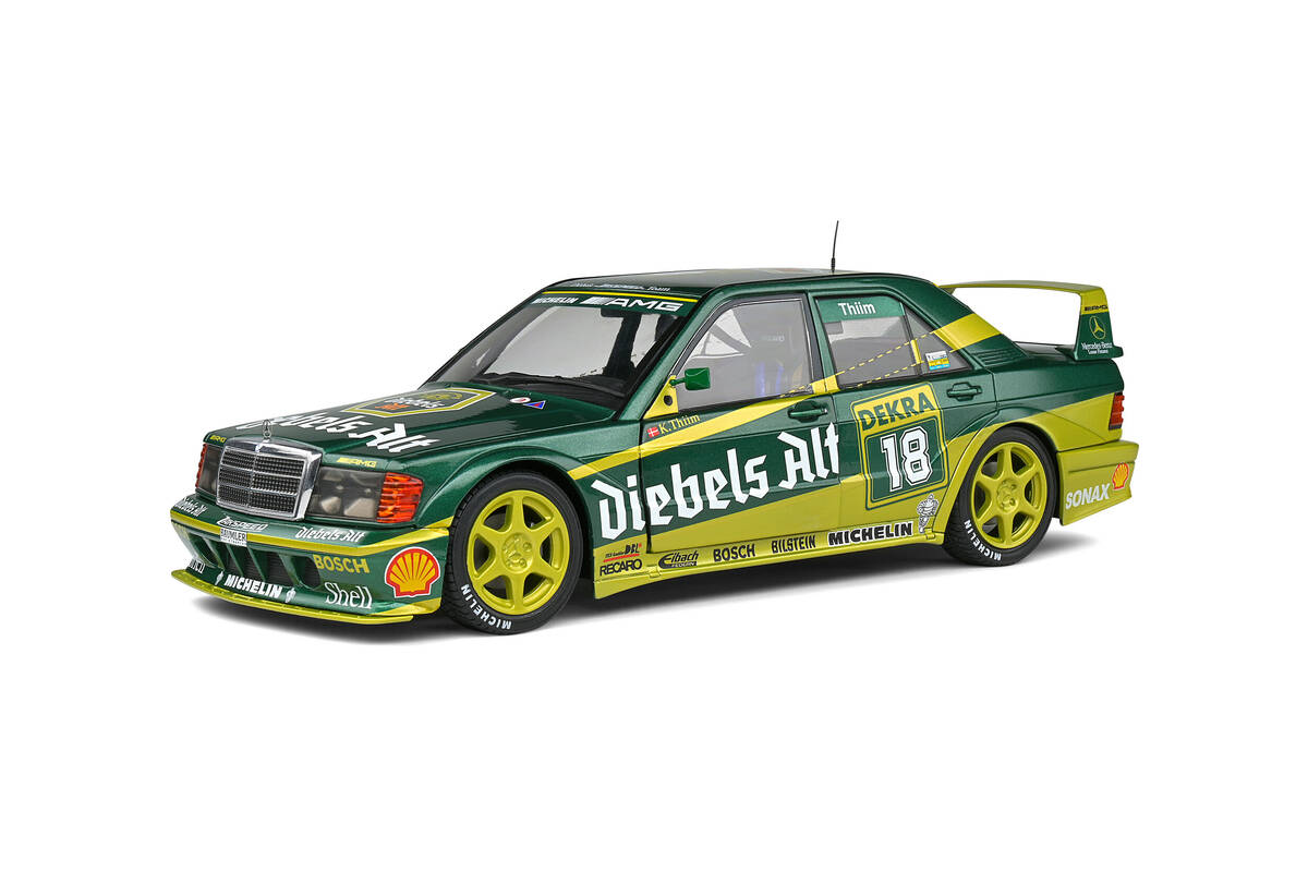 Solido 1/18 Mercedes-Benz 190 (W201) EVO II Green #18 K.Thim DTM 1992 S1801009