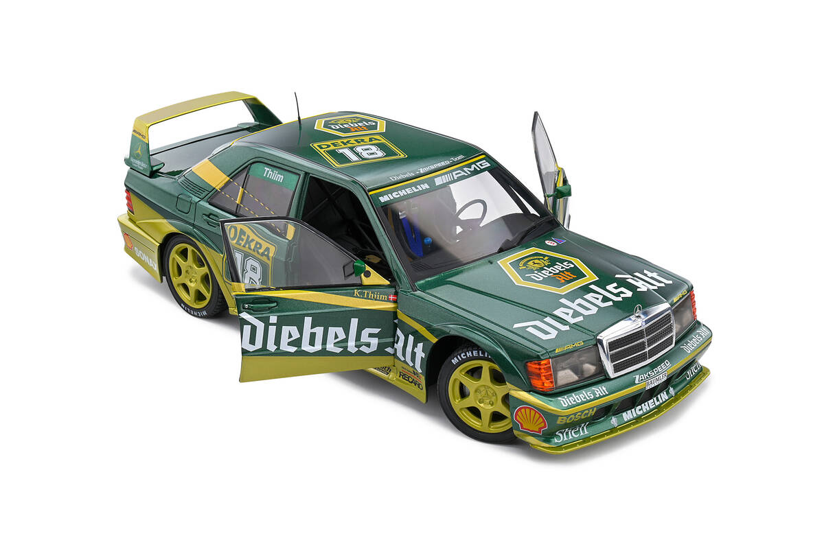 Solido 1/18 Mercedes-Benz 190 (W201) EVO II Green #18 K.Thim DTM 1992 S1801009