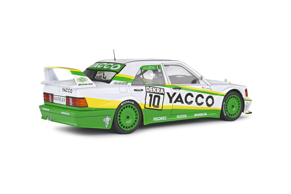 Solido 1/18 Mercedes-Benz 190 (W201) Evo II WHITE #10 J.Laffıte DTM 1991 S1801006