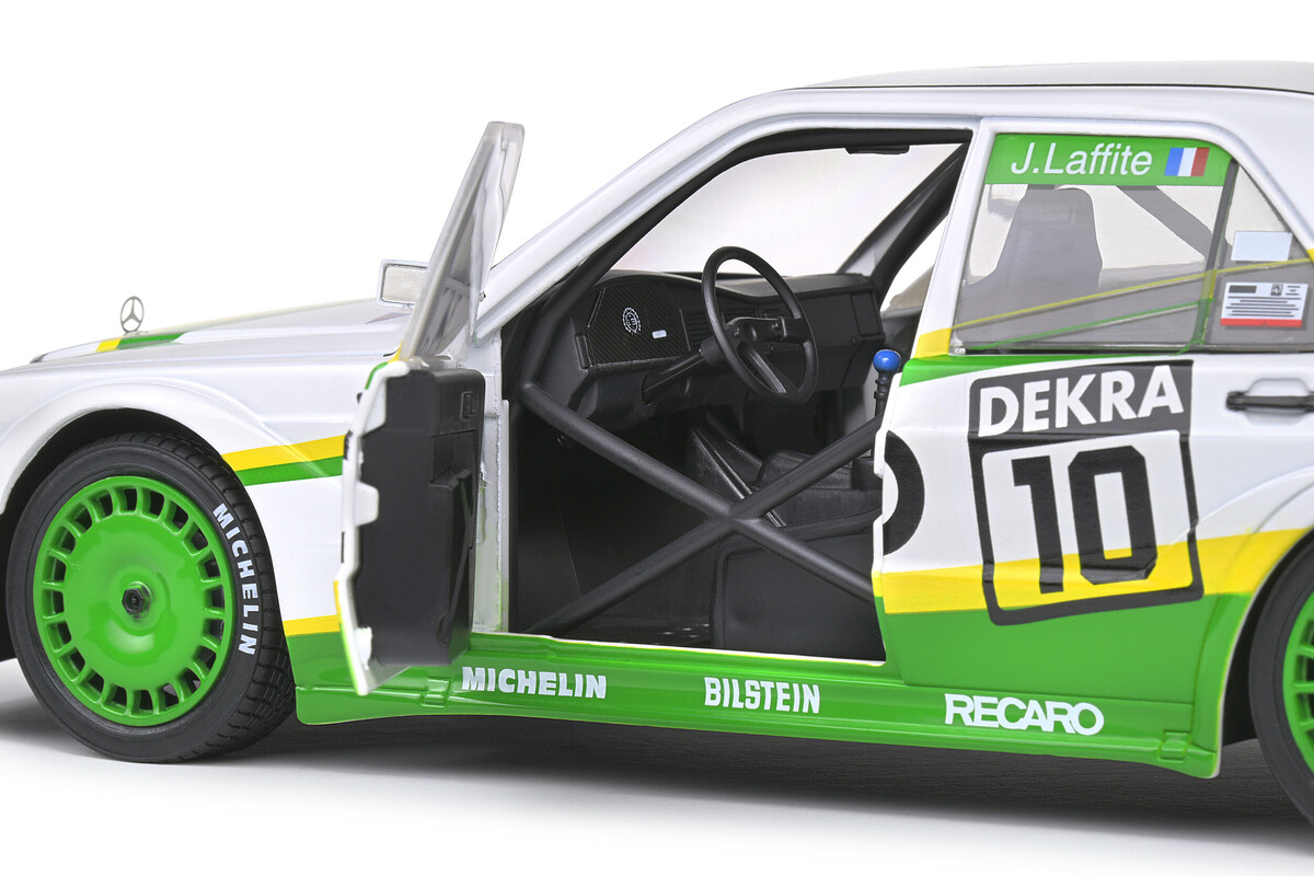 Solido 1/18 Mercedes-Benz 190 (W201) Evo II WHITE #10 J.Laffıte DTM 1991 S1801006 - Thumbnail