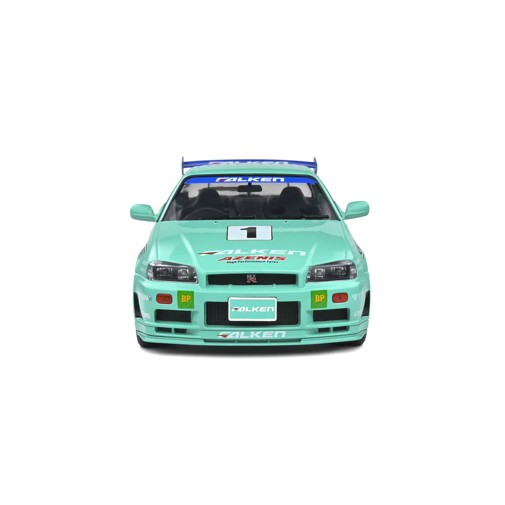 Solido 1/18 Nissan Skyline (R34) GT-R Green #1 H.Takeuhi/Y.Tachikawa JGTC 2 S1804304