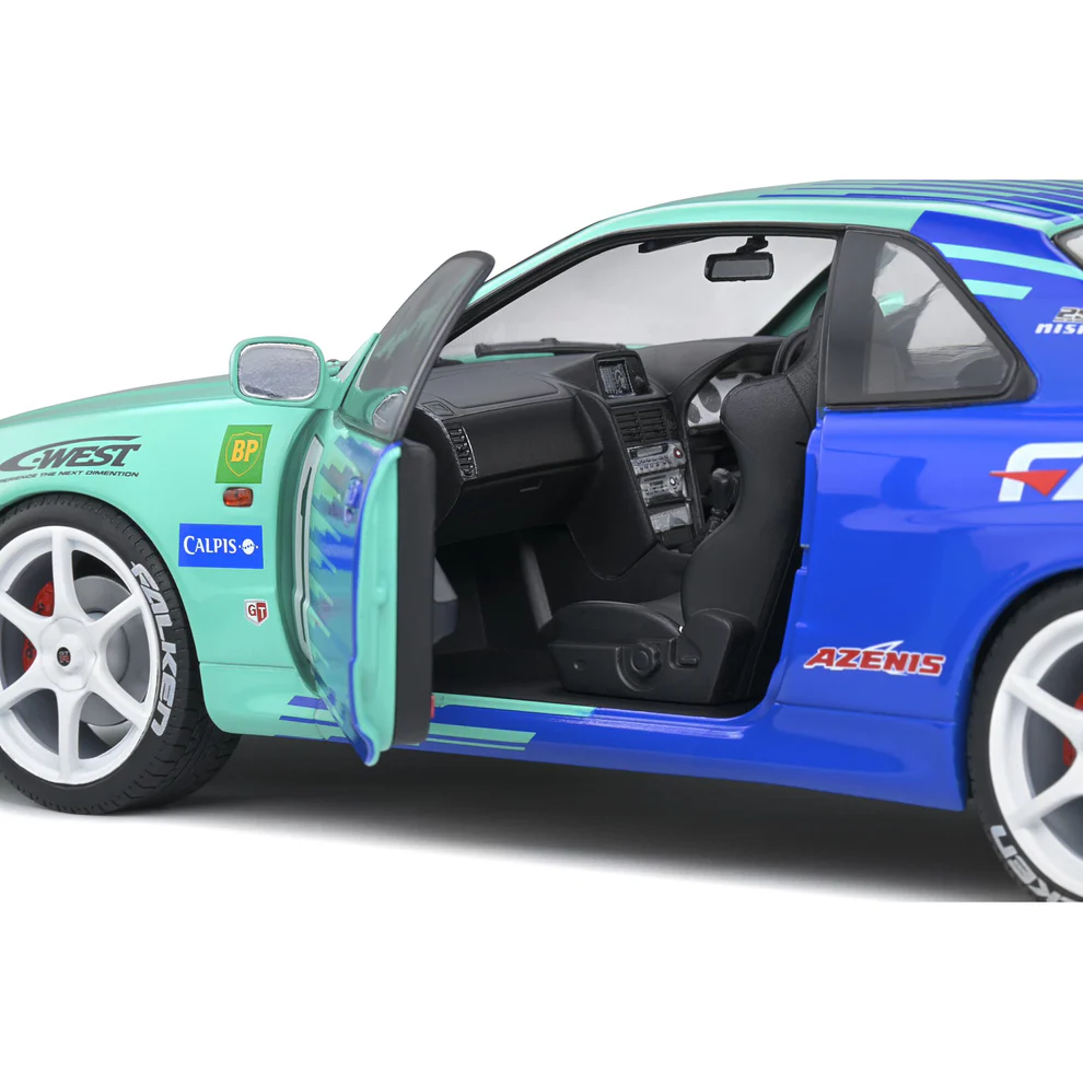 Solido 1/18 Nissan Skyline (R34) GT-R Green #1 H.Takeuhi/Y.Tachikawa JGTC 2 S1804304
