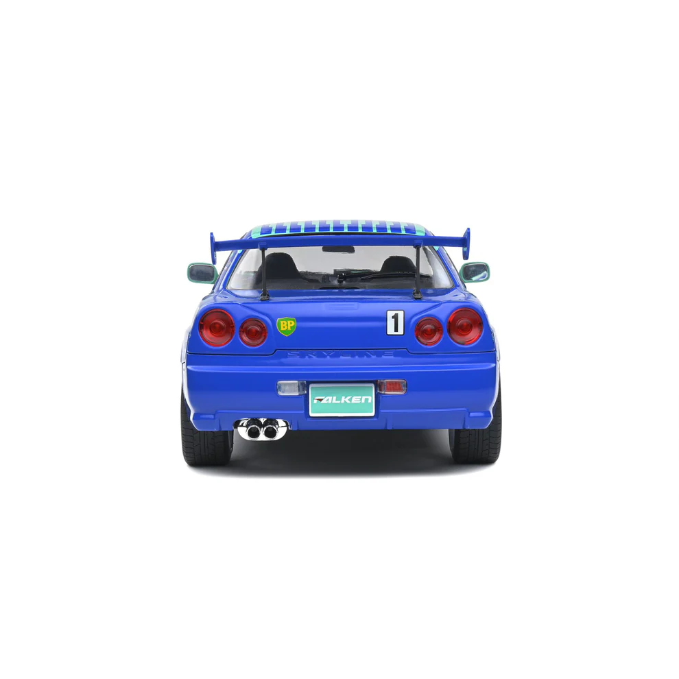 Solido 1/18 Nissan Skyline (R34) GT-R Green #1 H.Takeuhi/Y.Tachikawa JGTC 2 S1804304 - Thumbnail