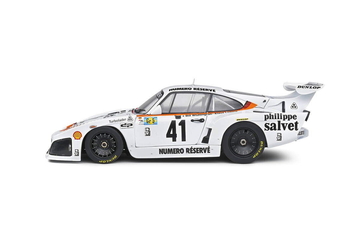 Solido 1/18 Porsche 935 K3 White #41 Ludwig/Whittington 24H LE M S1807201