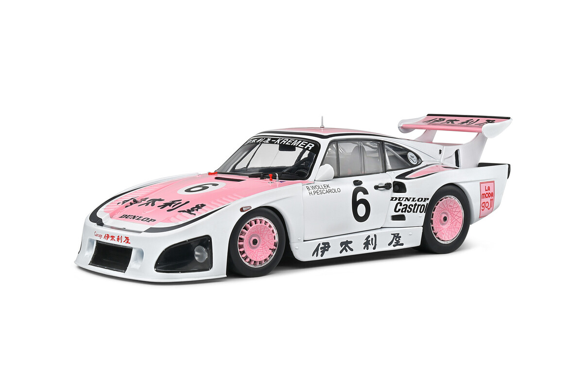 Solido 1/18 Porsche 935 K3 White B.Wollek / H.Pescarolo 1000KM Suzuka 198 S1807204 - Thumbnail