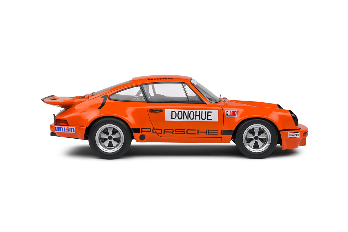 Solido 1/18 Porsche S 911 Iroc Orange #1 Donohue Iroc Daytona 1974 S181070Solido 1/18 Porsche S 911 Iroc Orange #1 Donohue Iroc Daytona 1974 S1810701 - Thumbnail