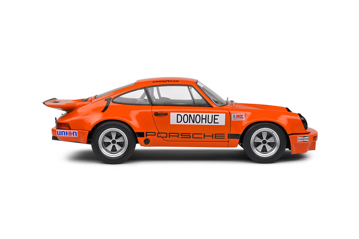 Solido 1/18 Porsche S 911 Iroc Orange #1 Donohue Iroc Daytona 1974 S181070Solido 1/18 Porsche S 911 Iroc Orange #1 Donohue Iroc Daytona 1974 S1810701