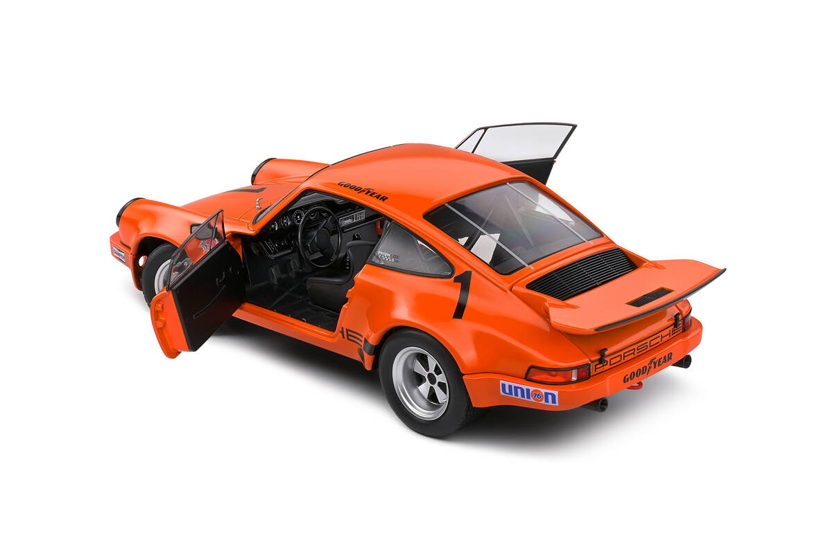 Solido 1/18 Porsche S 911 Iroc Orange #1 Donohue Iroc Daytona 1974 S181070Solido 1/18 Porsche S 911 Iroc Orange #1 Donohue Iroc Daytona 1974 S1810701