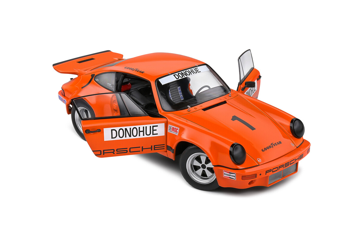 Solido 1/18 Porsche S 911 Iroc Orange #1 Donohue Iroc Daytona 1974 S181070Solido 1/18 Porsche S 911 Iroc Orange #1 Donohue Iroc Daytona 1974 S1810701 - Thumbnail