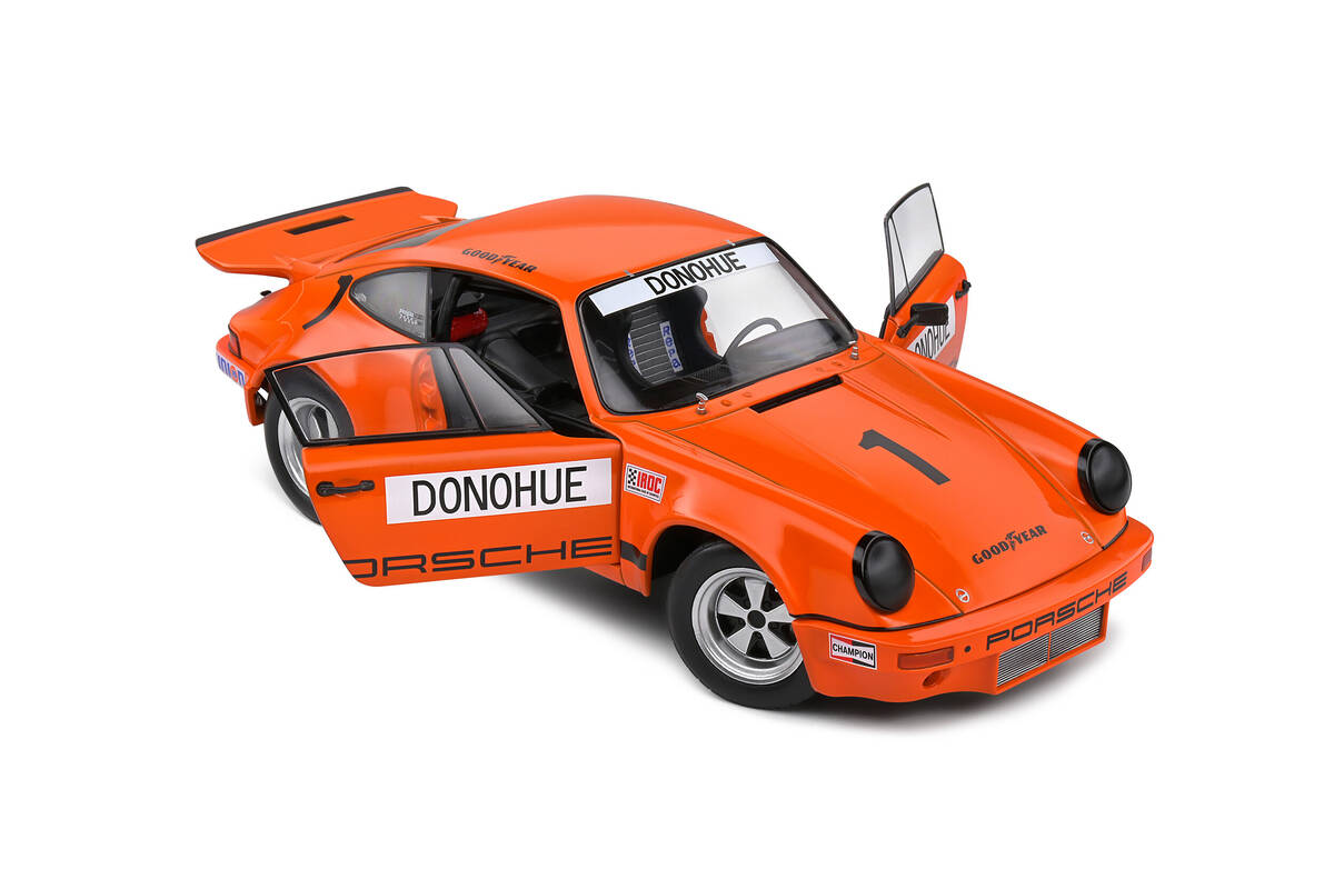 Solido 1/18 Porsche S 911 Iroc Orange #1 Donohue Iroc Daytona 1974 S181070Solido 1/18 Porsche S 911 Iroc Orange #1 Donohue Iroc Daytona 1974 S1810701