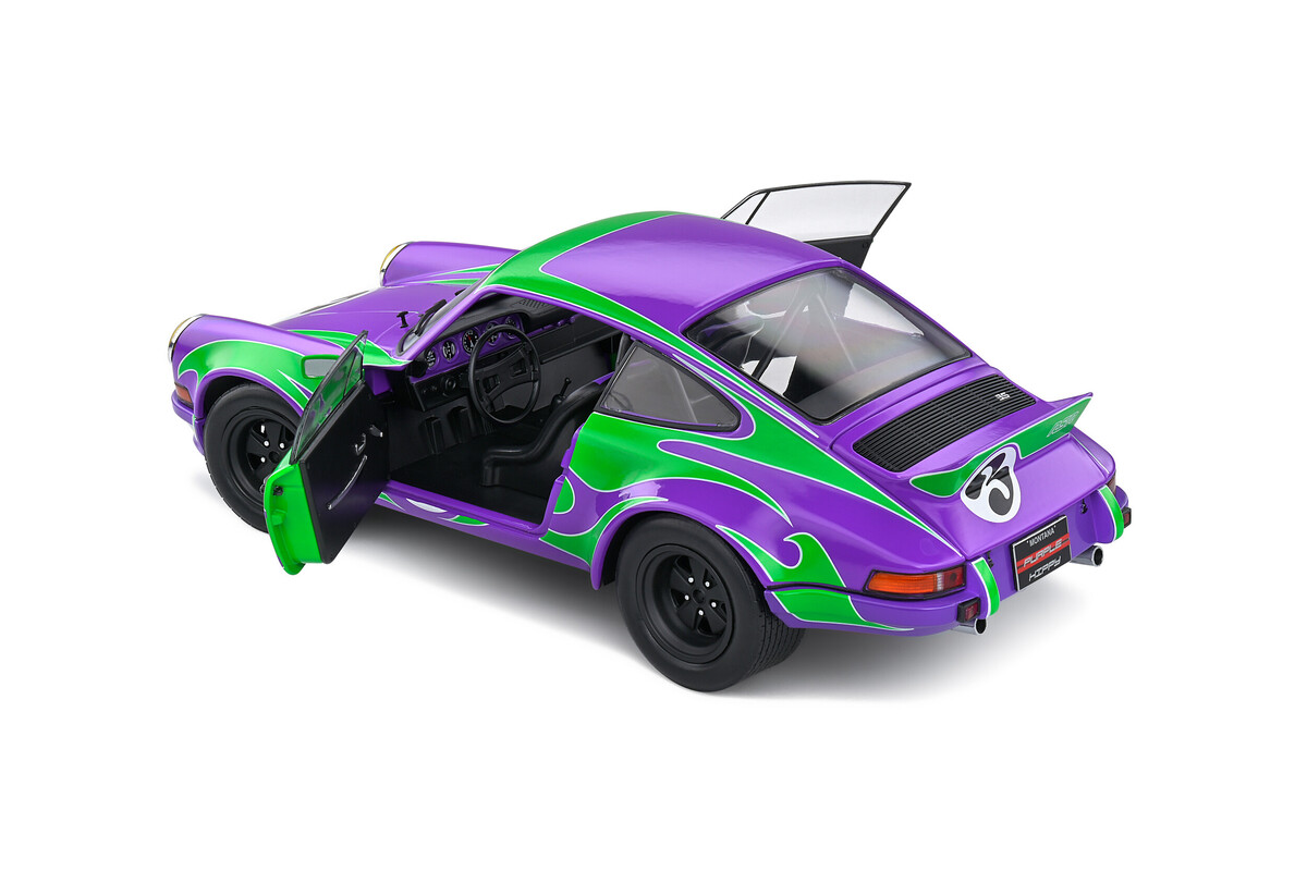 Solido 1/18 Purple Hippy Tribute Purple 1973 S1801117 - Thumbnail