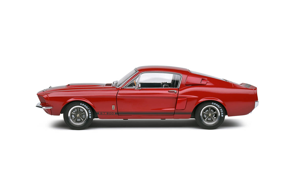 Solido 1/18 Shelby GT500 Burgundy Red 1967 S1802909