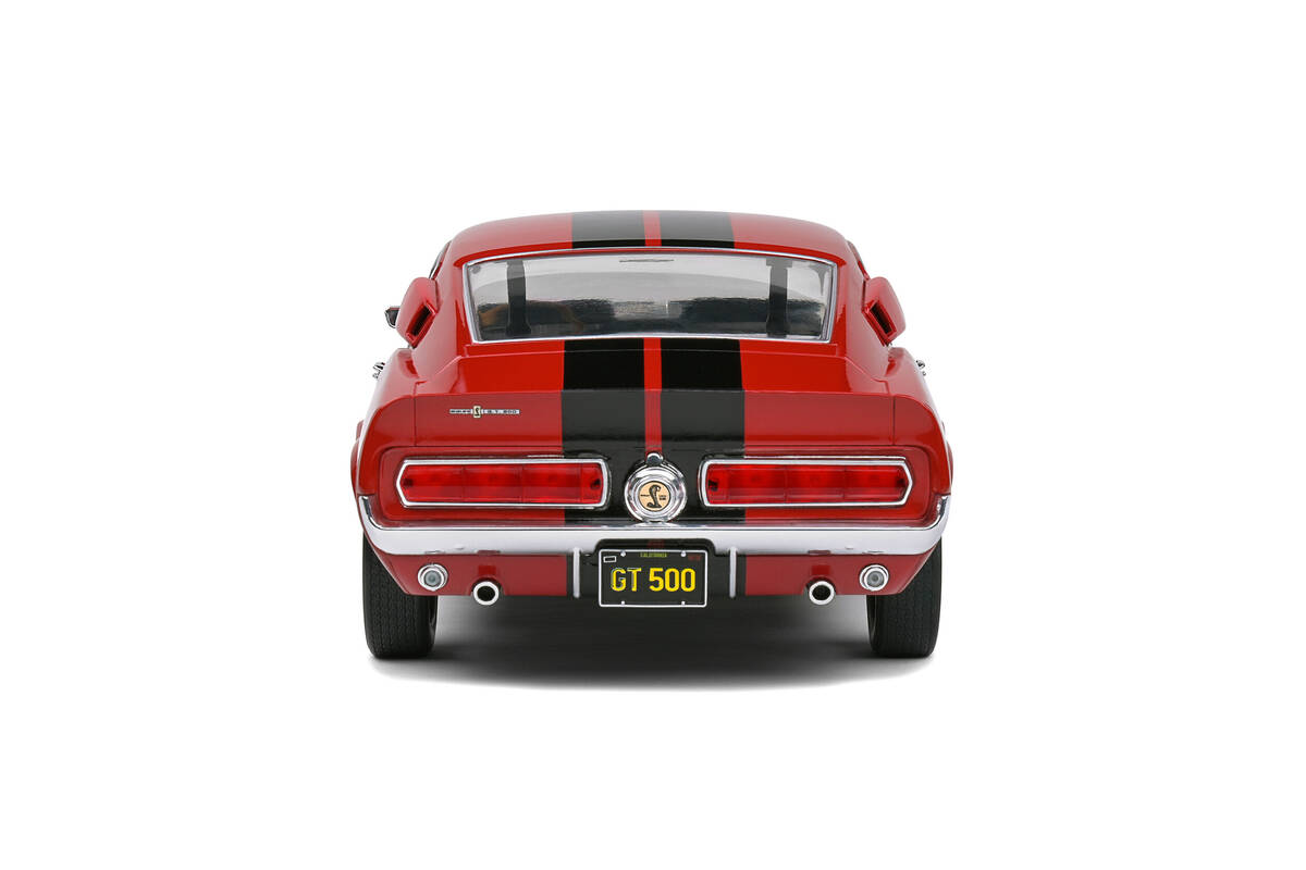 Solido 1/18 Shelby GT500 Burgundy Red 1967 S1802909