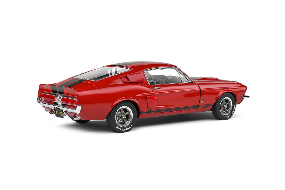 Solido 1/18 Shelby GT500 Burgundy Red 1967 S1802909