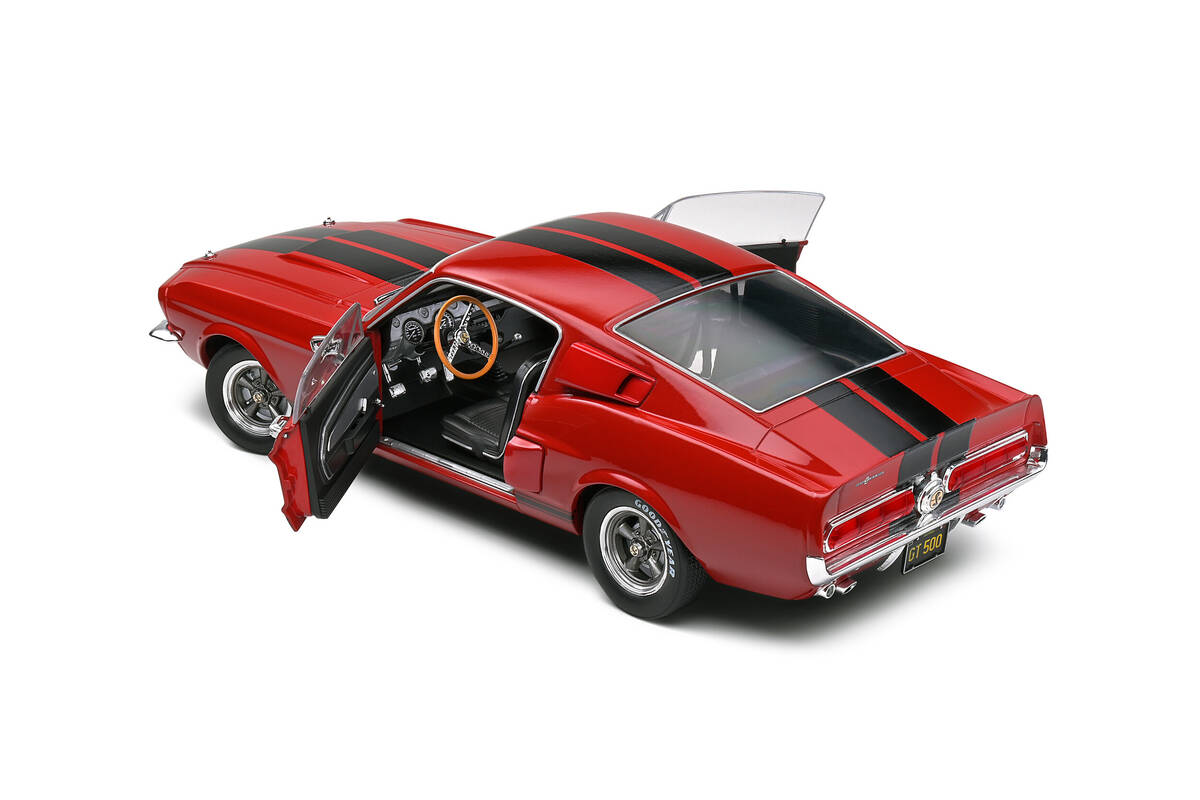 Solido 1/18 Shelby GT500 Burgundy Red 1967 S1802909