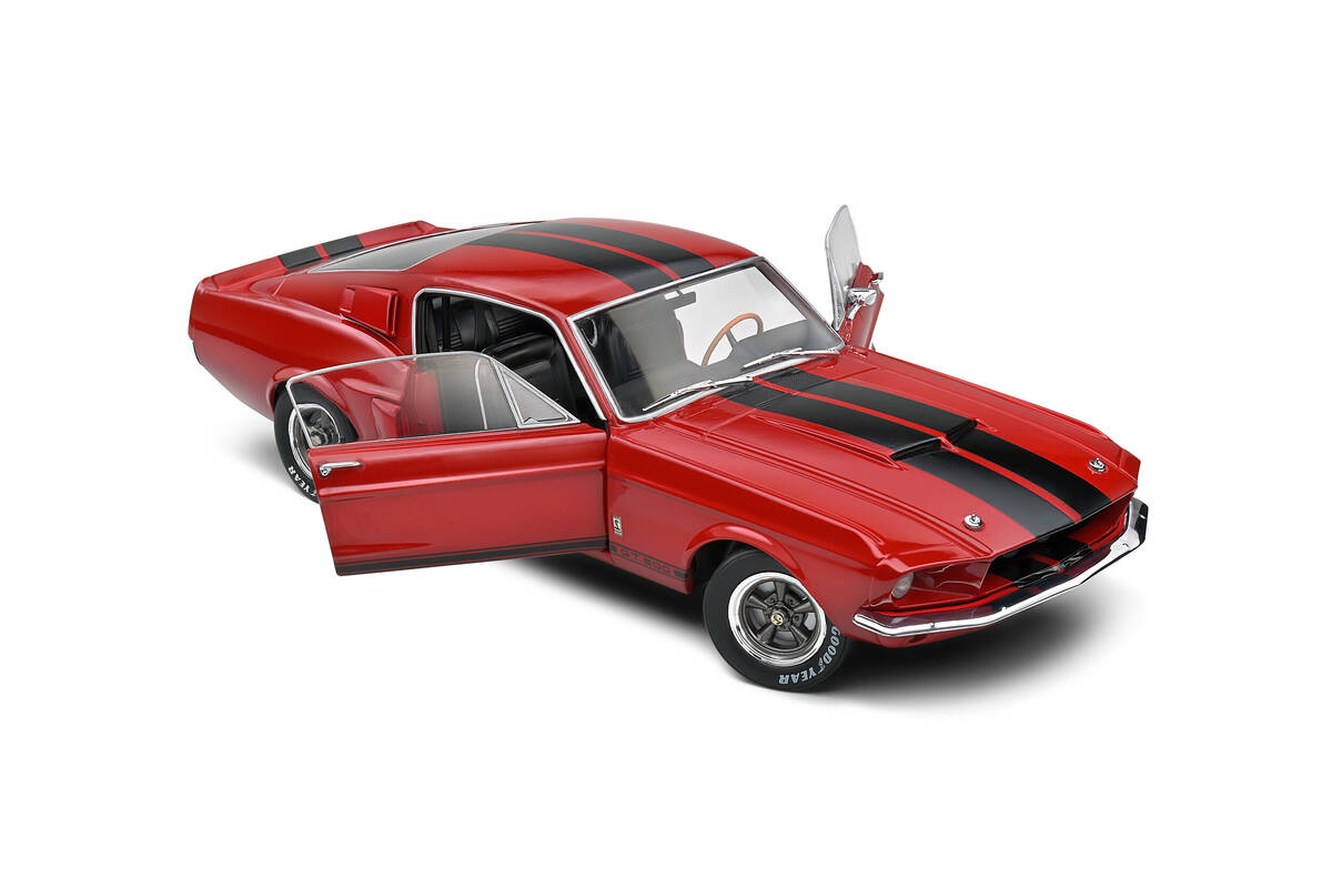 Solido 1/18 Shelby GT500 Burgundy Red 1967 S1802909