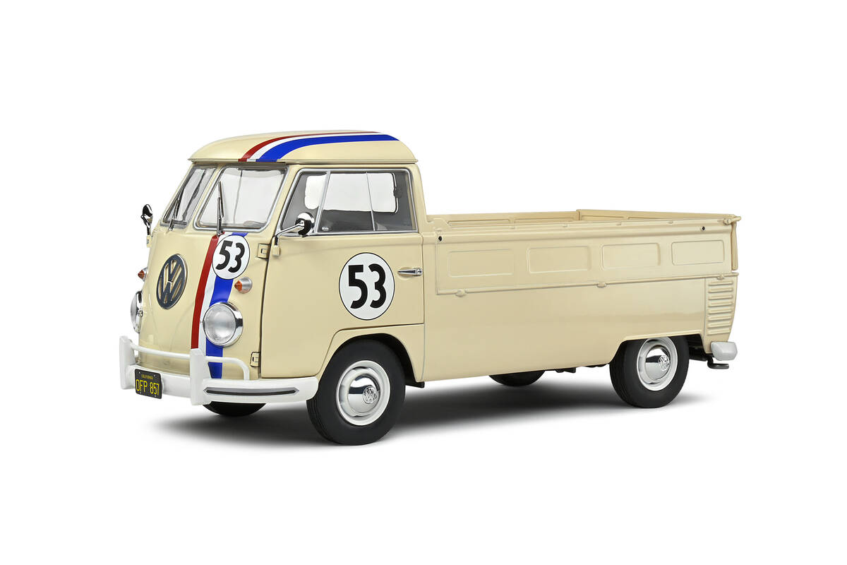 Solido 1/18 Volkswagen T1 Pick-up Racer 53 Beige 1950 S1806708